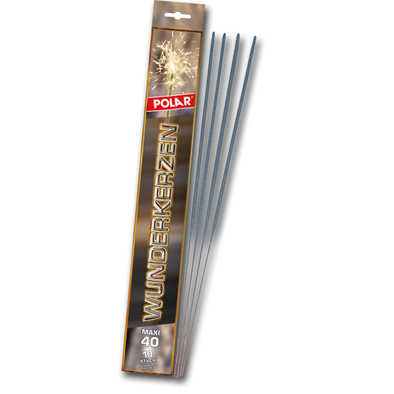 Maxi 40, POLAR Riesenwunderkerzen